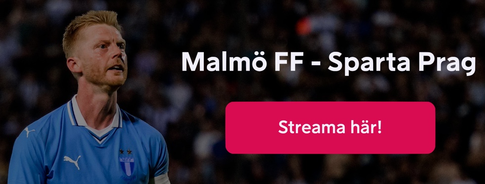 Malmö FF Sparta Prag gratis stream? Streama MFF Prag livestream gratis!